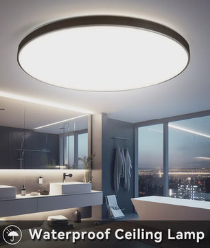 Waterdichte LED Plafondlamp Rond - 18W/30W/40W - IP44 - Keuken, Badkamer, Woonkamer