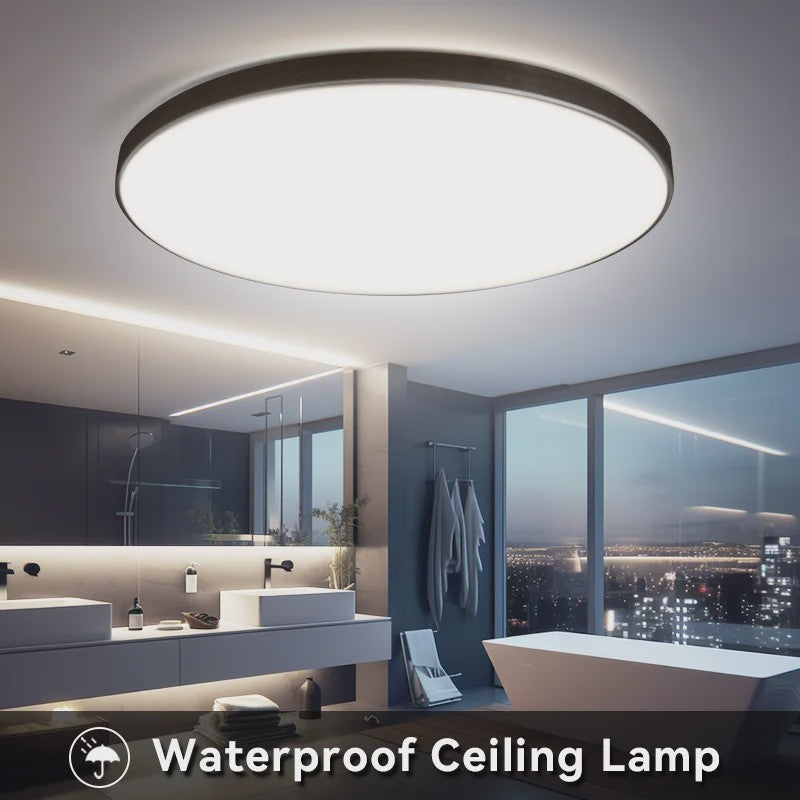 Waterdichte LED Plafondlamp Rond - 18W/30W/40W - IP44 - Keuken, Badkamer, Woonkamer