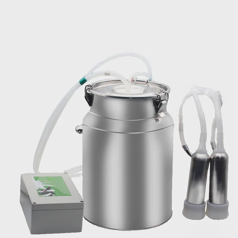 Elektrische Melkmachine Koeien 10L RVS met Automatische Stop & Massagefunctie