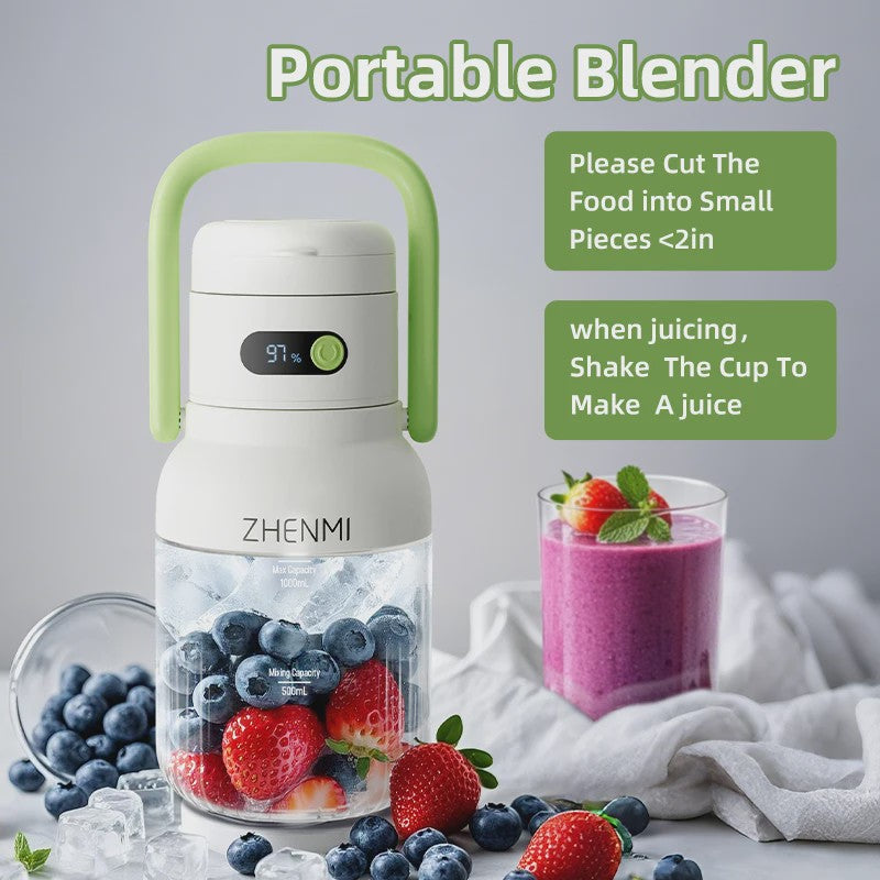 Draagbare USB Blender & Juicer - 500ml - Wit