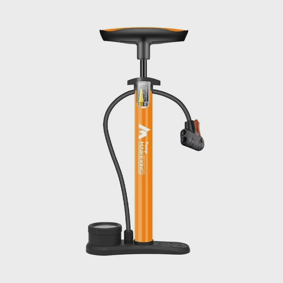 Fietspomp met Manometer - Multifunctioneel 160PSI - 3-in-1 Nozzle