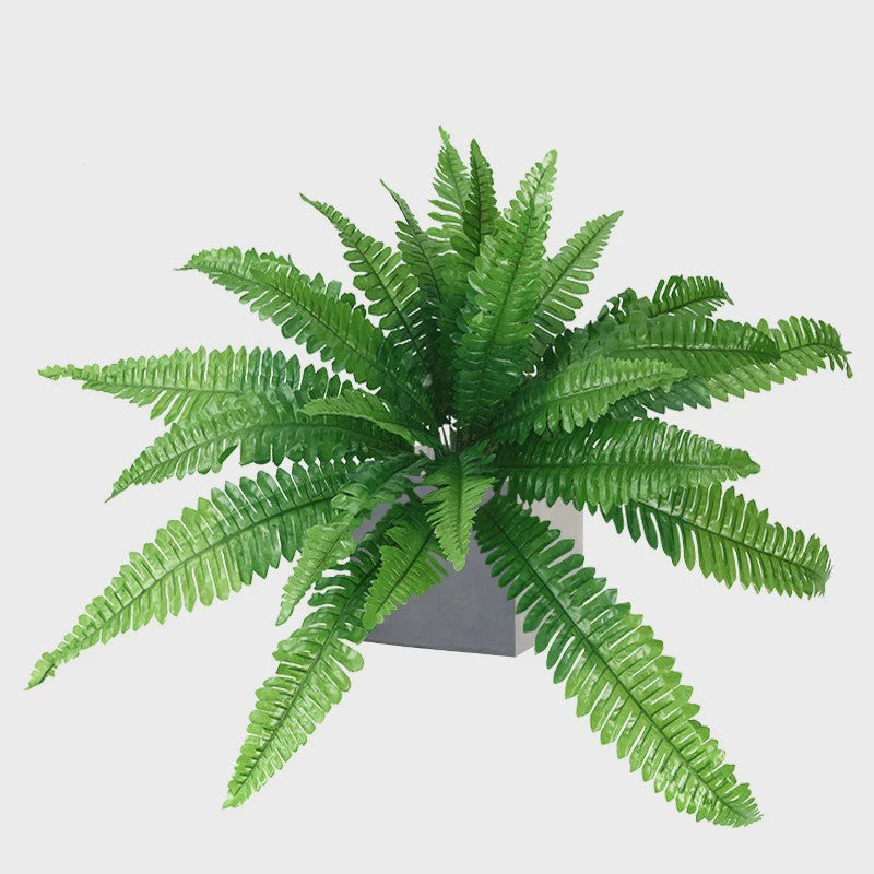 Grote Kunstvaren Plant (46-58cm) - Zijde Bladeren voor Wanddecoratie, Huis & Tuin