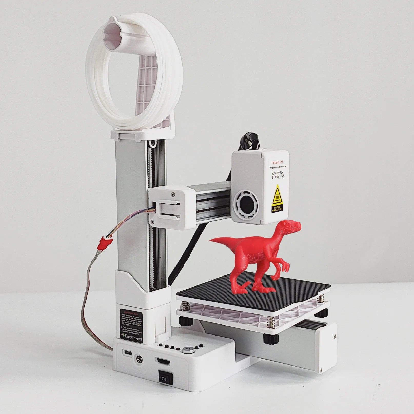 EasyThreed 3D Printer - Instapmodel voor Beginners, PLA & TPU Filament