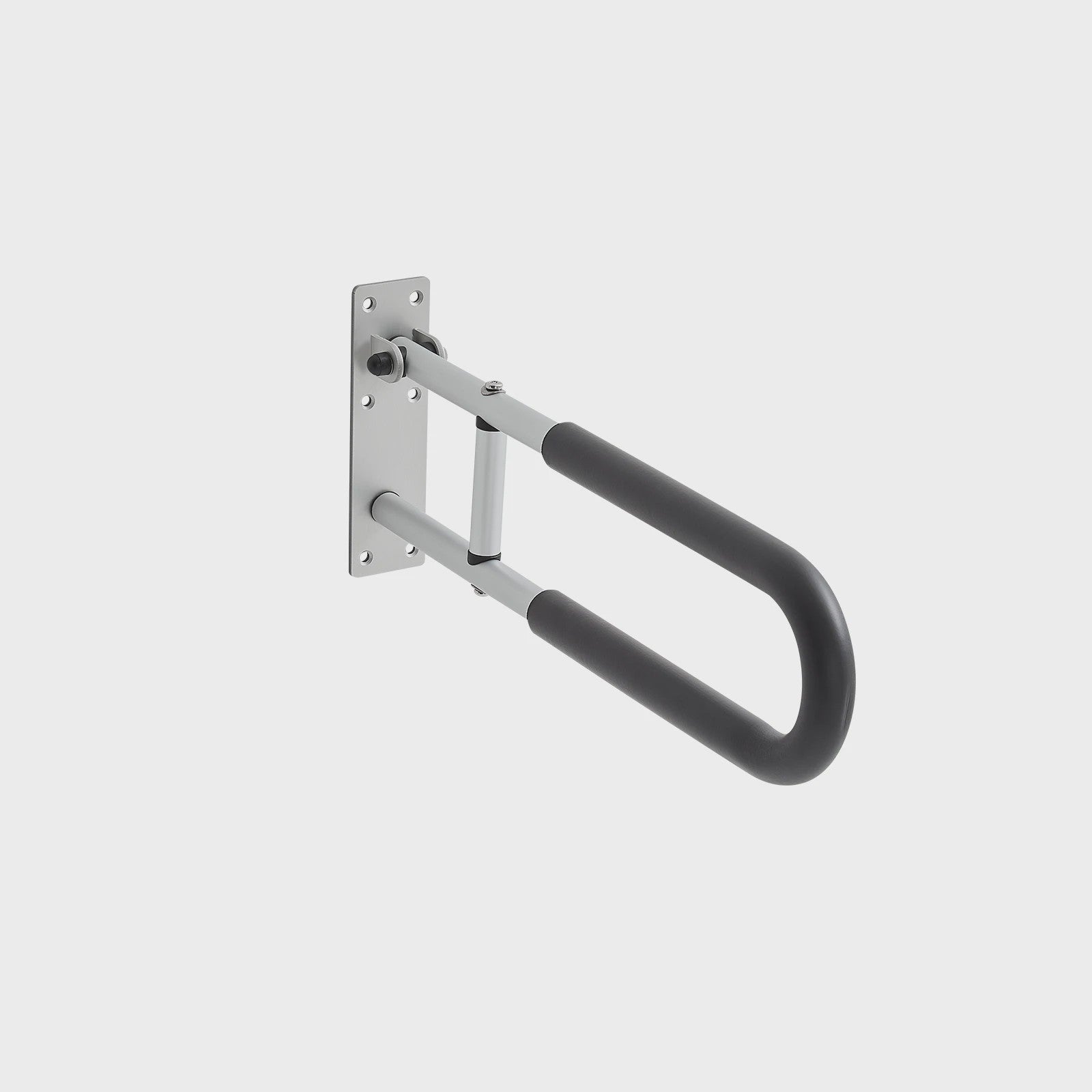 Opklapbare Toilet Veiligheidsbeugel - U-vormig met Anti-slip Handvat & 136 kg Draagkracht