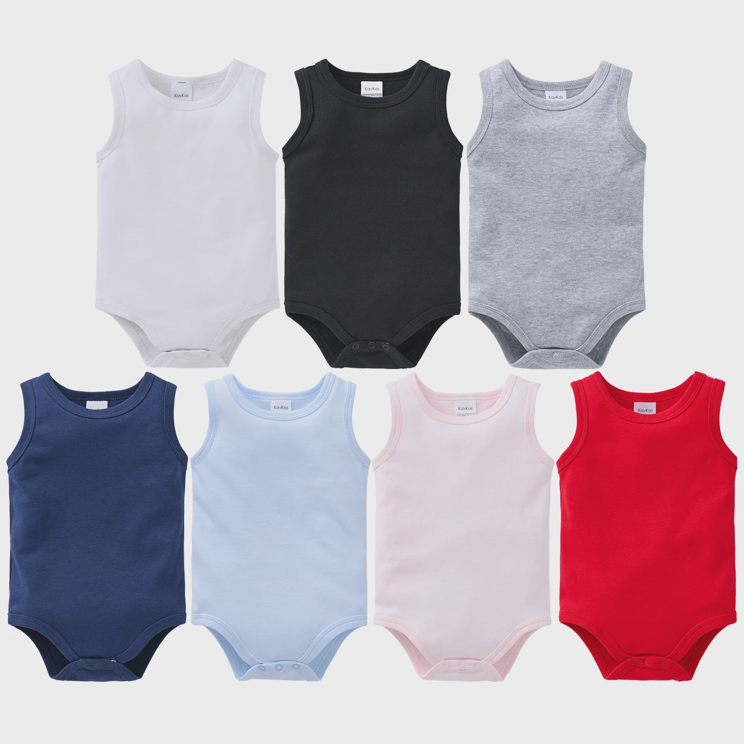 Baby Romper Zonder Mouwen - Zomer Vestje voor Pasgeborenen (0-24M)
