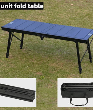 Aluminium IGT Campingtafel - Opvouwbaar, Ultralicht & Draagbaar voor Buiten BBQ