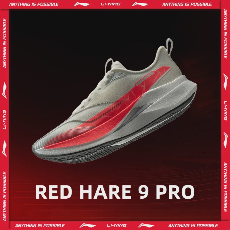 Li-Ning Red Hare 9 Pro Dames Hardloopschoenen - BOOM FIBER, Lichtgewicht & Reflectief
