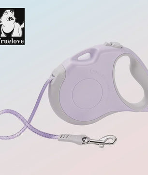 Truelove Intrekbare Hondentuig 5 Meter - Tangle Free, Eénhandige Rem & Vergrendeling