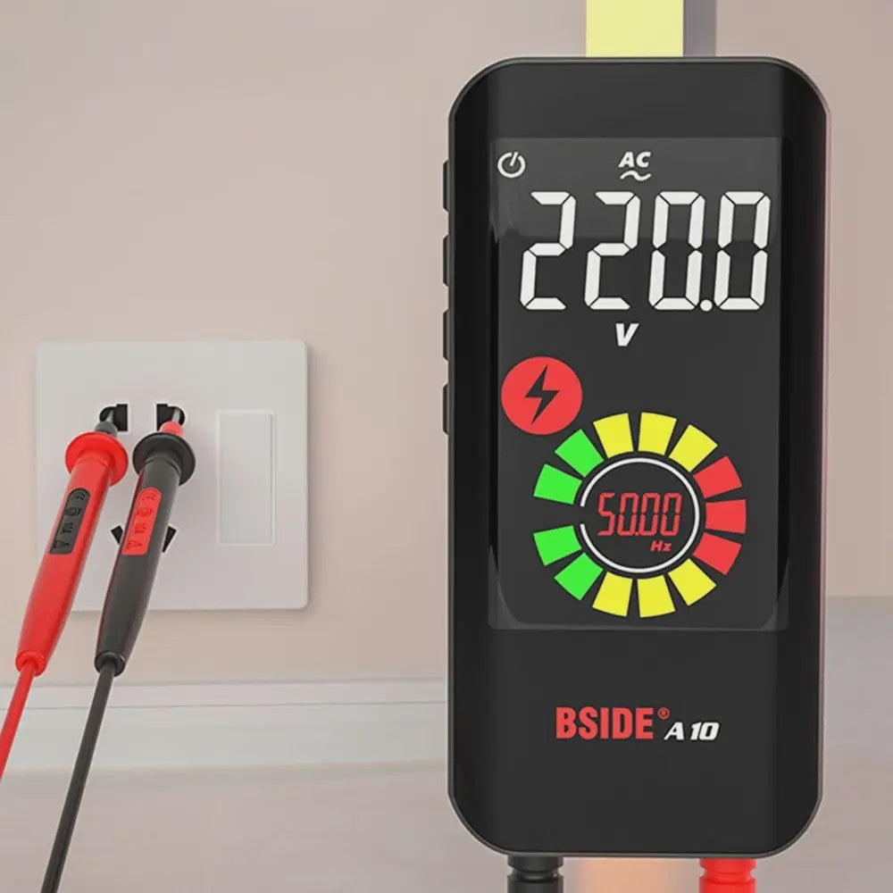 BSIDE A10 Digitale Multimeter - True RMS, NCV, Capaciteit & Frequentie Tester
