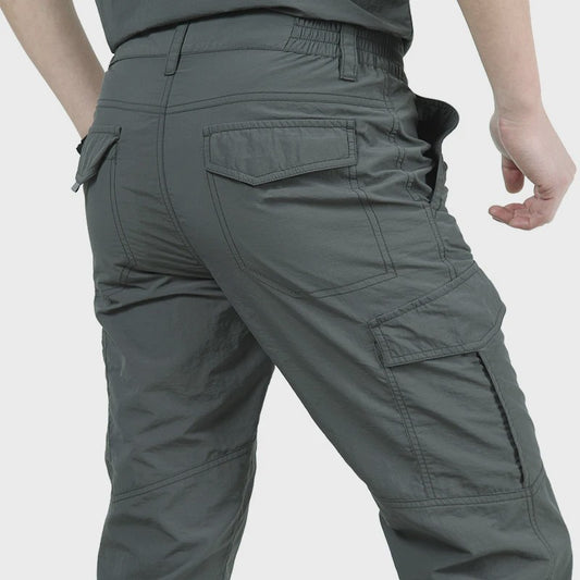 Herfst/Winter Heren Cargo Broek - Lichtgewicht, Waterdicht & Sneldrogend