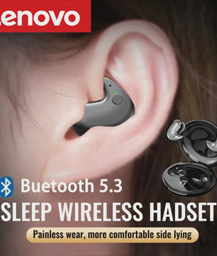 Comfortabele Draadloze Oordopjes voor Slapen & Sport - IPX5 Waterdicht, Hifi Stereo