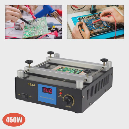 YIHUA 853A Infrarood Voorverwarmer - BGA Rework Station 450W