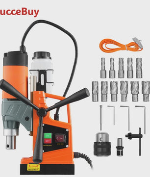 Krachtige 1450W Magnetische Boormachine Set - 1.6 inch Boordiameter, 850RPM, 2810 lbf