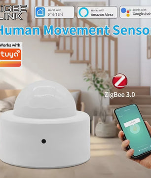 Slimme Zigbee PIR Bewegingsmelder - Mini Infrarood Detector voor Smart Home