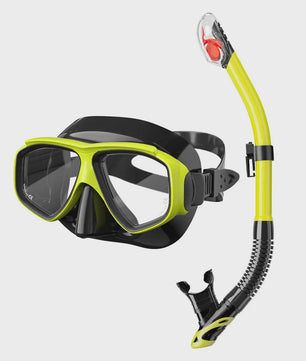 Professionele Anti-Condens Duik- en Zwemmasker met Snorkelset voor Volwassenen - UV-bescherming, Siliconen