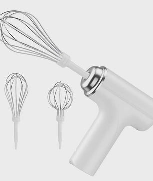 Draadloze Elektrische Handmixer met 3 Snelheden - Perfect voor Bakken en Mixen