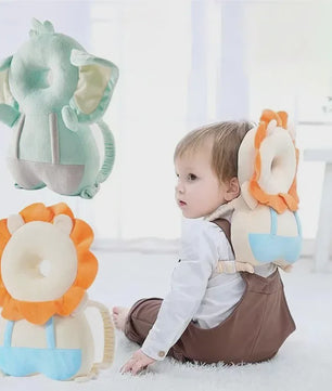 Baby Hoofdbeschermer Rugzak - Veilig Leren Lopen met Schattig Dieren Design