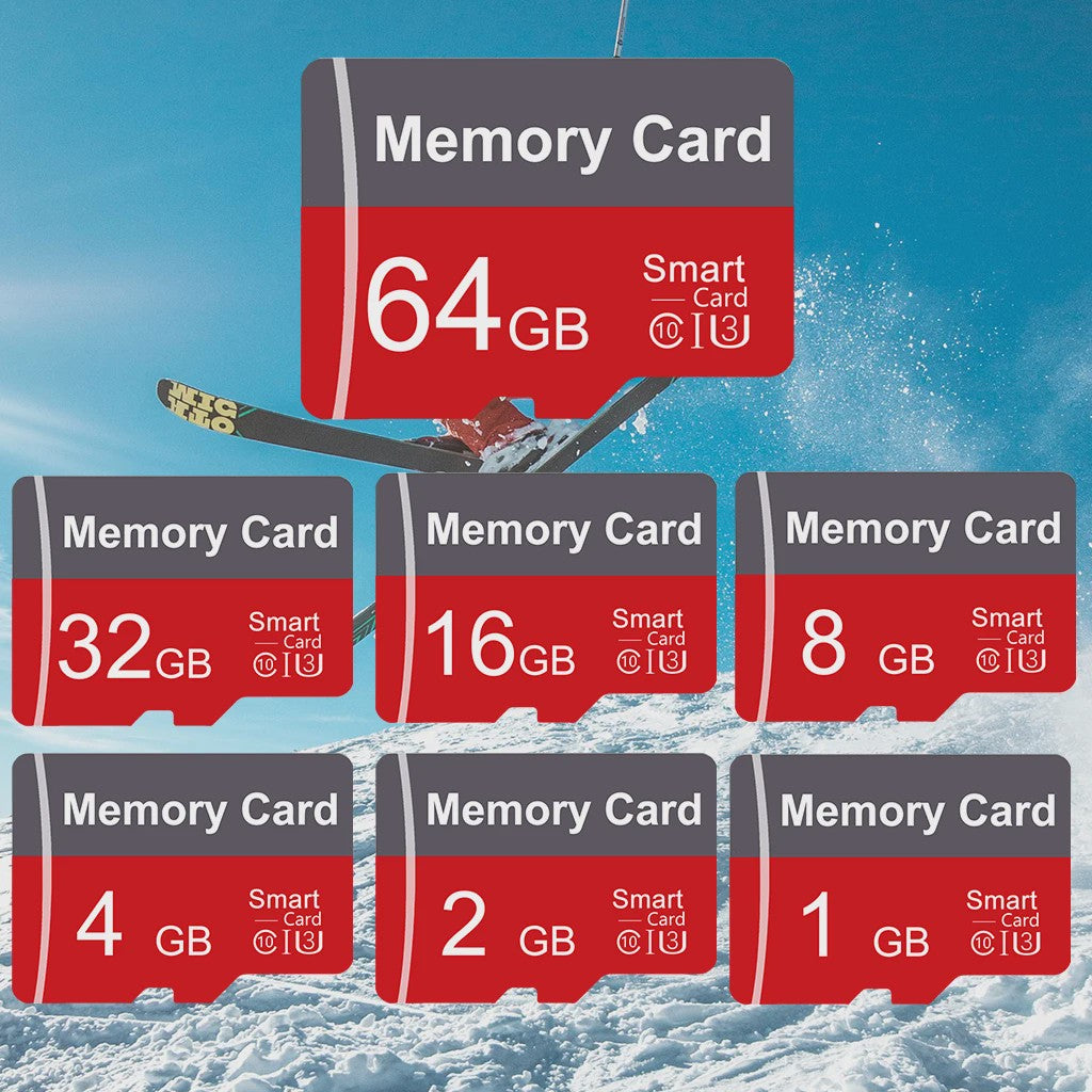 Snelle Micro SD Kaart - Class 10 Opslag voor Smartphone & meer (1GB-128GB)