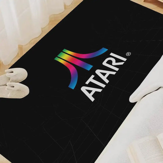 Atari Logo Vloerkleed - Decoratief en Anti-slip voor Woonkamer, Keuken & Kinderkamer
