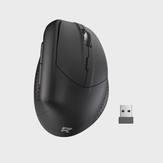 Redragon BM-4033 Verticale Ergonomische Muis - Draadloos, 4000 DPI