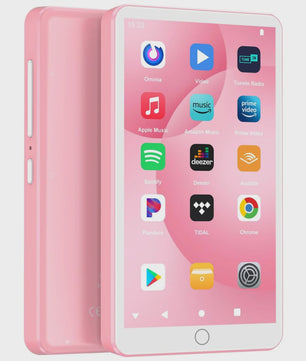 Android 13 MP3 Speler 144GB met WiFi, Bluetooth, Speakers & Spotify