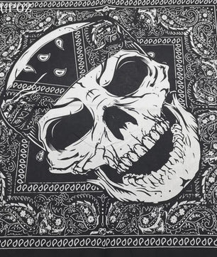 Skull Bandana Katoen - Hip Hop Stijl Hoofddoek & Accessoire