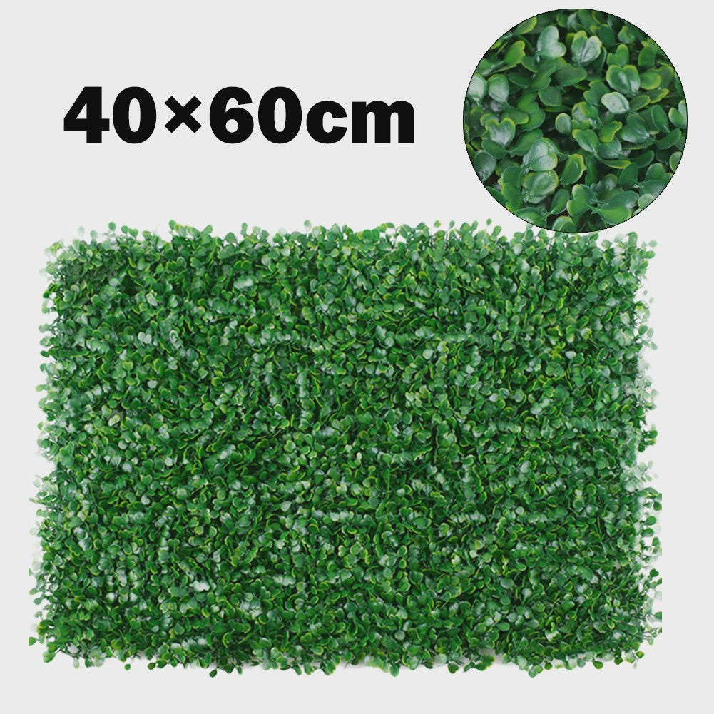 Kunstplant Muur 40x60cm - Realistische Groene Bladpanelen voor Tuin & Decoratie