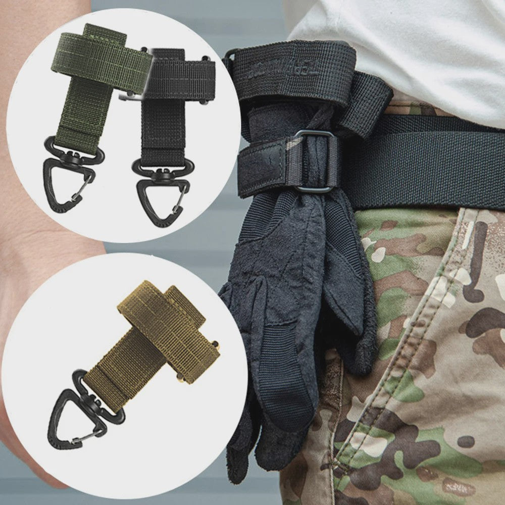 Multifunctionele Handschoenhouder met Karabijnhaak - Outdoor & Klimmen Accessoire