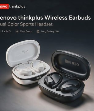 Lenovo LP75 Draadloze Sportoordopjes met Bluetooth 5.3, Hifi Stereo en LED Display