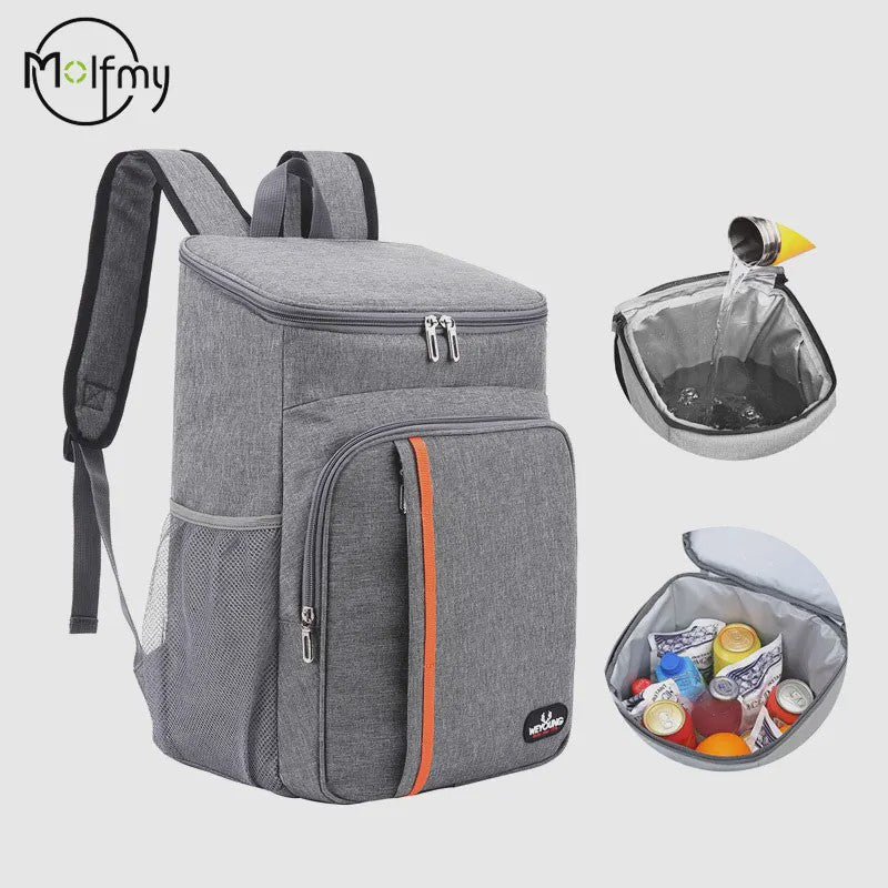 Waterdichte Koeltas Rugzak - Ideaal voor Camping, Picknick & Reizen