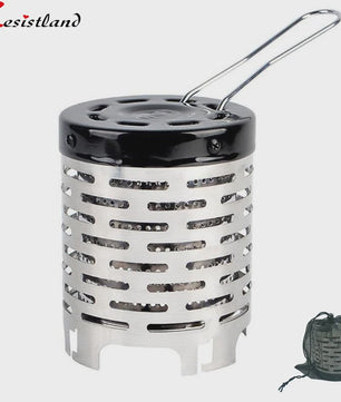 Draagbare RVS Mini Gas Heater Cover voor Camping en Outdoor