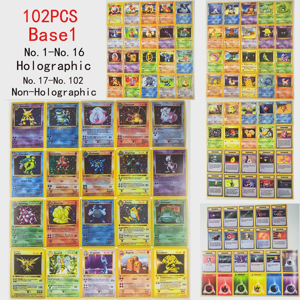 Verzamelkaarten: Base, Jungle, Fossil, Neo, Gym - Complete Collectie