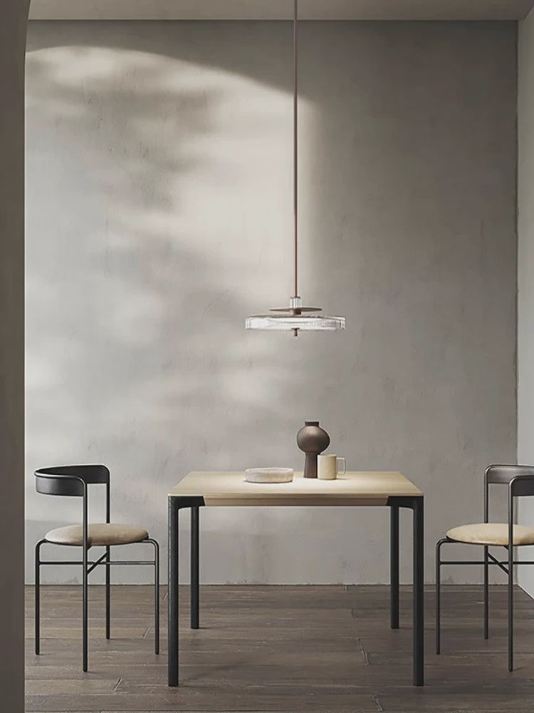 Moderne Gouden Minimalistische Hanglamp met LED - Stijlvolle Decoratie voor Eetkamer, Slaapkamer