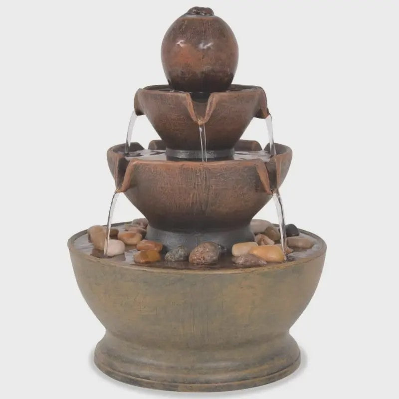 Decoratieve Binnenfontein met Pomp - Polyresin