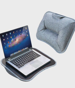 Multifunctioneel Laptop Bureau met Kussen en Schuimdeeltjes - Comfortabel Werken