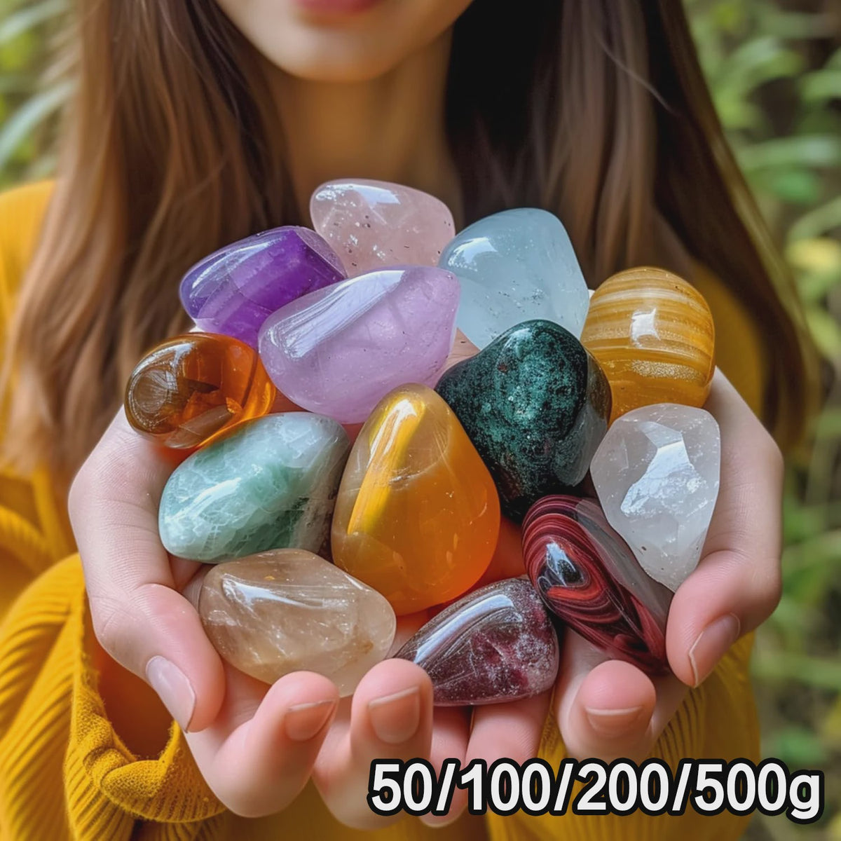 Gepolijste Kristallen en Edelstenen (2-3cm) - Healing, Meditatie & Spiritualiteit