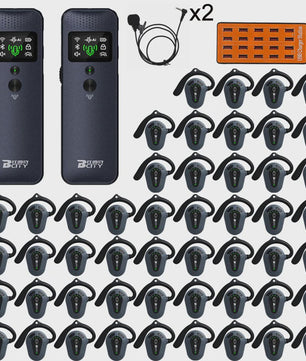Professioneel 2.4GHz Draadloos Tour Guide Systeem met Groene Laser Pointer en Audio Headset