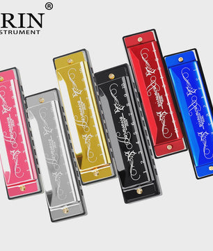 IRIN 10-Gats Kleurrijke C-Toets Harmonica - Perfect voor Beginners