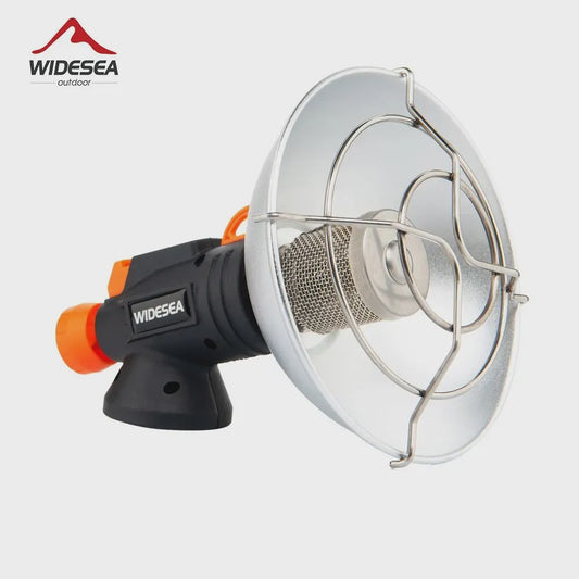 Widesea Draagbare Camping Heater - Roestvrij Staal Gas Brander voor Buiten & Survival