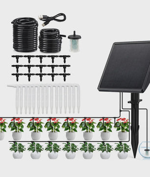 Automatisch Zonnepaneel Druppelsysteem voor Tuin & Potplanten