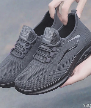 Comfortabele Heren Sneakers: Lichtgewicht Mesh Schoenen met Anti-slip Zool