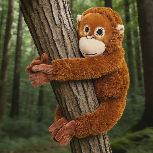 Zachte Pluche Aap Knuffel - Gorilla, Chimpansee, Orang-oetan - 30-90cm - Cadeau & Decoratie