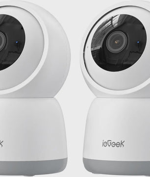 ieGeek 5MP WiFi Beveiligingscamera Binnen - Pan/Tilt, Babyfoon, Huisdier Camera met Bewegingsdetectie