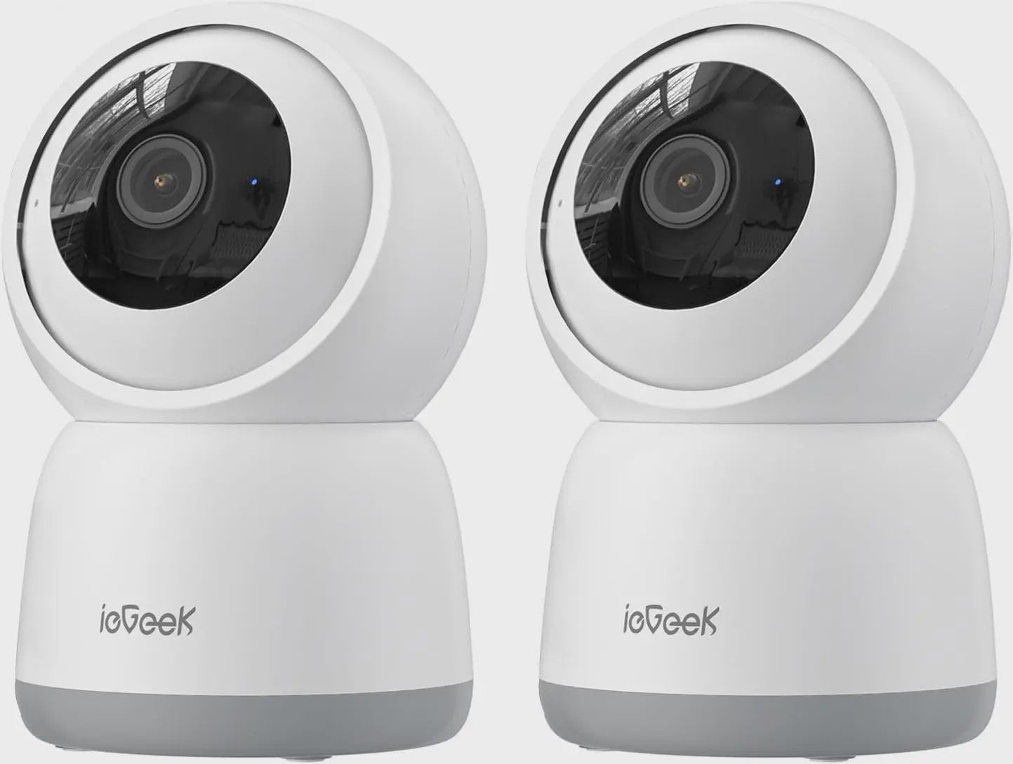 ieGeek 5MP WiFi Beveiligingscamera Binnen - Pan/Tilt, Babyfoon, Huisdier Camera met Bewegingsdetectie