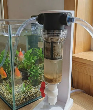Precisie Aquarium Filter voor Afscheiding Visafval - Efficiënte Reiniging