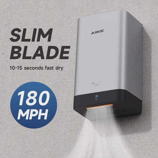 AIKE Automatische Handdroger - Snel & Efficiënt 900W Wandmodel