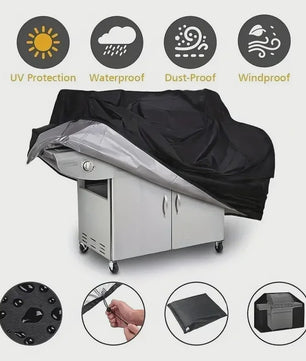 Waterdichte BBQ Grillhoes - UV & Stof Bescherming - Past op de meeste modellen