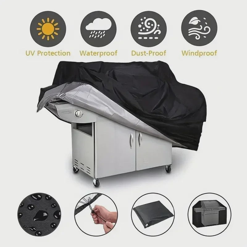Waterdichte BBQ Grillhoes - UV & Stof Bescherming - Past op de meeste modellen