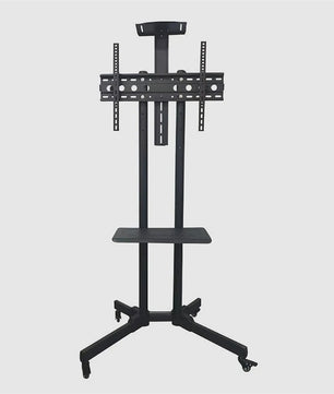Verrijdbare TV standaard met zwenkwielen voor 26-65 inch schermen tot 100kg