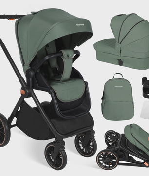 Lichtgewicht 2-in-1 Babybuggy: Multifunctioneel, Omkeerbaar en Makkelijk Inklapbaar